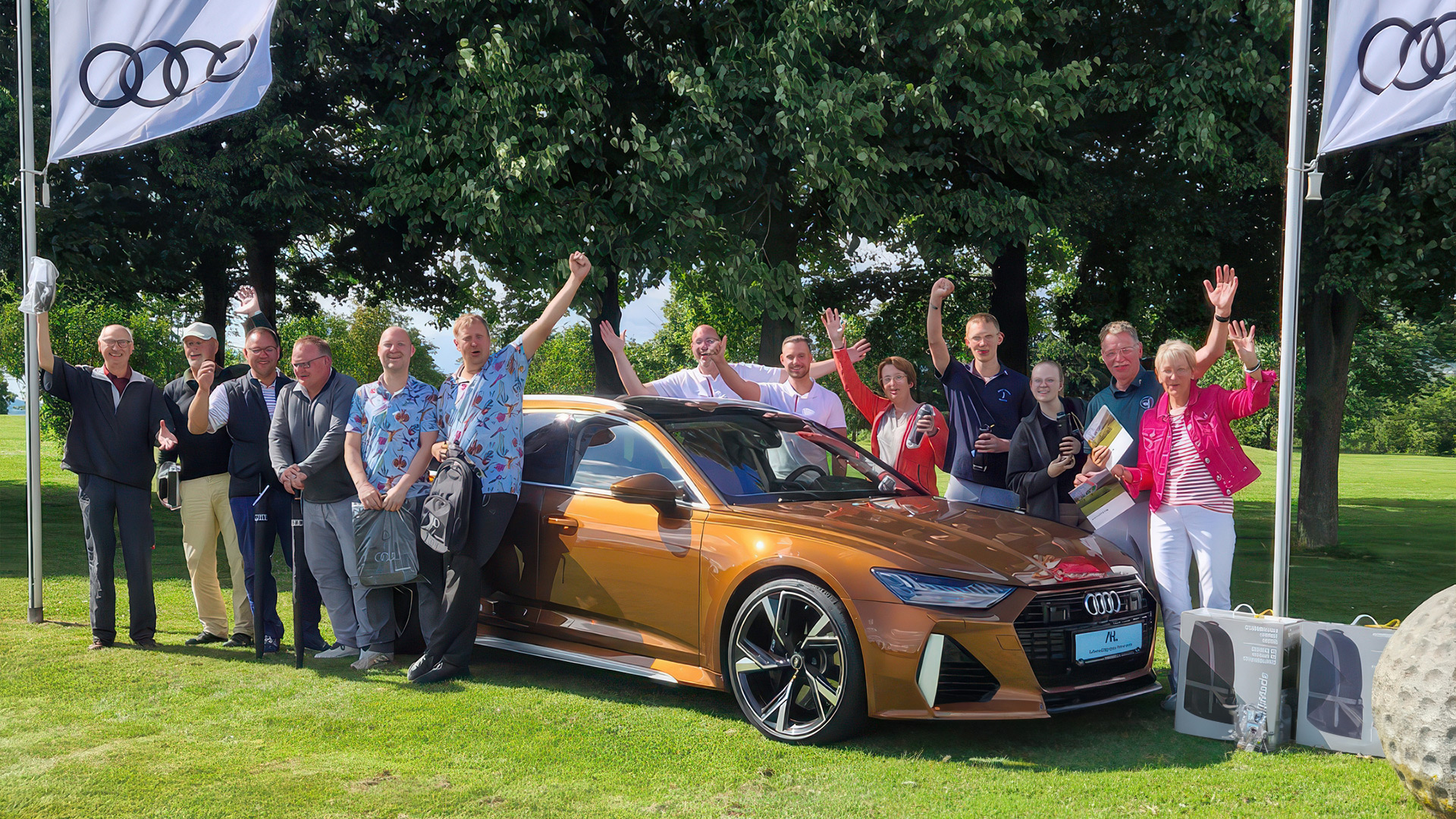 Volles Teilnehmerfeld beim Audi quattro Cup